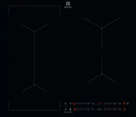 Sisseehitatud induktsioonpliidiplaat Electrolux 600 serija, Bridge, Hob2Hood, KIV634I