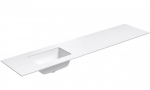 Valamu koos t&ouml;&ouml;pinnaga Kame Universal, WP/20-3/H16-P3-L, 200 cm