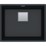 Sisseehitatud letialune valamu Franke Kubus 2 KNG 110-52, 125.0512.504, oon&uuml;ks (must)