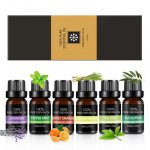 Looduslike eeterlike &otilde;lide komplekt Bohomi Home Spa 100% puhas 6 x 10ml