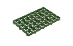Muru - murukamm SG6 575 x 380 x 40 mm, roheline