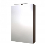 Peegelkapp valgustusega Kame SCANDIC LED, IP44, must tamm, 50 cm