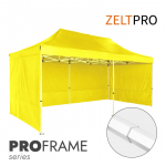 Kaubandustelk 3x6 Kollane Zeltpro PROFRAME