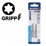 SPECIALIST+ TORX GRIP otsik T15, 50mm, 2 tk.