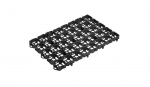 Muru - murukamm SG6 575 x 380 x 40 mm, must