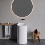 Ehitamisel on valatud marmorist valamu BLU ERGO CFS