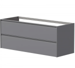 Alumine kapp topeltkraanikausi all KAMĖ MOON, BUD/12-3DR/D05-MO, 120 cm