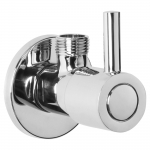 Nurkventiil, 1/2 x 3/8 mm, kroom