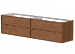 Vannitoa kapp Kame HOME, BUDC/20-3DR-DB/N11-HM, 200 cm