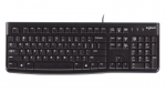 Logitech K120 USB juhtmega klaviatuur (920-002508), must