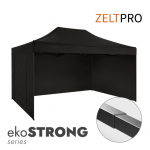 Turutel katusetelk 3x2 Must Zeltpro EKOSTRONG