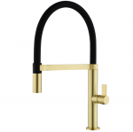 Sisset&otilde;mmatava painduva voolikuga valamusegisti Helika Magnus 7043, PVD G