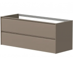 Alumine kapp topeltkraanikausi all KAMĖ MOON, BUD/12-3DR/D15-MO, 120 cm