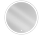 Valgustatud vannitoa peegel Mexen Gobi, 9801-090-090-611-00, &uuml;mmargune 90 cm, LED 6000K, uduvastane