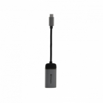 Verbatim 49143 USB-C&ndash;HDMI 4K adapter, USB 3.1 GEN 1, HDMI 4K (60Hz), 10 cm kaabel, hall/must
