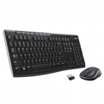 Juhtmevaba klaviatuur ja hiir Logitech MK270, US int. 920-004509