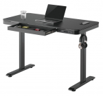 Elektriliselt k&otilde;rgusreguleeritav laud Up Up Balder II Black