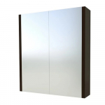 Peegelkapp ilma valgustuseta Raguvos Baldai SERENA, must tamm, 80 cm, 1400501