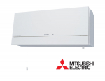 Seinale paigaldatav mini soojatagastusega ventilaator Mitsubishi VL-100U5-E (t&otilde;mben&ouml;&ouml;riga)
