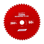 SPECIALIST+ Multimaterjal-saeketas 260x30x60T
