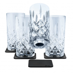 Magnetilised kristallklaasid Silwy LONGDRINK, NM-LO-300-4, 4 tk.