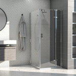Du&scaron;inurk AQUALUX Hinged DW 90x90, paremak&auml;eline