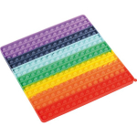 Vikerkaare push pop fidget-tahvel