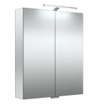 Peegelkapp Kame Garda, LED-valguse ja alumise valgustusega, MC2DML/60-70/MR, 60 cm, peegliga k&uuml;ljed