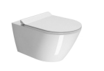 Seinale riputatud tualett GSI Kube X Rimless, Pehme sulgumisega &otilde;hukese kaanega, 941311 + MS86CSN11 + FISR5