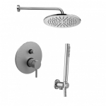 Paffoni Light, brushed nickel, LIG 015 ST+ZSOF 034 ST+ZSOF 074 ST+ZDUP 094 ST