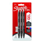 Pastapliiats &ldquo;Sharpie S-GEL&rdquo;, sinine/must/punane, blisterpakend, 3 tk.