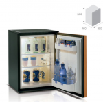 Minibaar Vitrifrigo C420 L TOP CLASS (hotellide/b&uuml;roode jaoks)