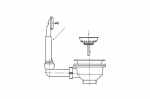 Valamu klapp Franke ROL/ROX/RON 610-41, 112.0689.370