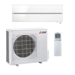 Mitsubishi Electric SEINALE PAIGALDATAV MSZ-LN seeria 6.1 kW konditsioneeri komplekt valge