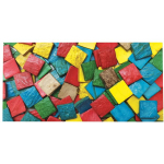 Kookosp&auml;hkli koorest mosaiigiruutud (150 g)