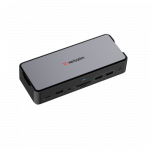 Verbatim 32174 CDS-15SSD USB-C Pro dokkimisjaam 15 porti, 256GB SSD, hall/must