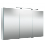 Peegelkapp Kame Garda, LED-valguse ja alumise valgustusega, IP44, MC2DML/120-70/MR, 120 cm, peegliga k&uuml;ljed
