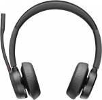 Poly Voyager 4320 MS Teams juhtmevaba peakomplekt, Bluetooth, USB-C, +BT700 dongel, +laadimisalus, must