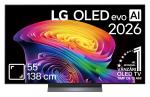 Teler LG OLED evo AI C6 4K Smart TV 2026, OLED55C61LA
