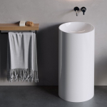 Ehitamisel on valatud marmorist valamu BLU ERGO FSR