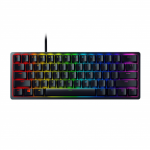 Juhtmega m&auml;nguklaviatuur Razer Huntsman Mini, USB, RGB LED, US Int, lineaarne optiline l&uuml;liti, must