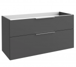 Kahekordse kraanikausi all olev kapp Kame BIG, BUD/12-3DR/D27-BIG, 120 cm