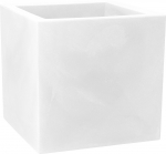 Nicoli 40x40x40cm istutuspott Modus Quadro 40 valge