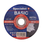 SPECIALIST+ metalli l&otilde;ikeketas BASIC, 125x1x22 mm