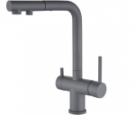 Valamu segisti v&auml;ljat&otilde;mmatava vooliku ja filtreeritud vee &uuml;hendusega Helika Akvaduo Plus 2683, 202