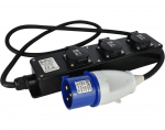 Pikendusjuhtme-pistikupesa adapter K&ouml;nner &S&ouml;hnen KS EX1.5M-3S, 1.5 m