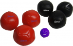 Petanque Soft, 6 pehmet kuuli, m&auml;ngimiseks siseruumides