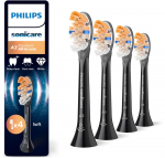 Hambaharja pea Philips HX9094/88, mustad, 4 tk.