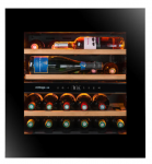 Sisseehitatud veinik&uuml;lmik Avintage AVI60PLATINUM, kahetsooniline, 24 pudelit