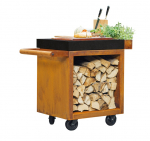 Laud kastiga k&uuml;ttepuude jaoks OFYR CORTEN/BLACK 65